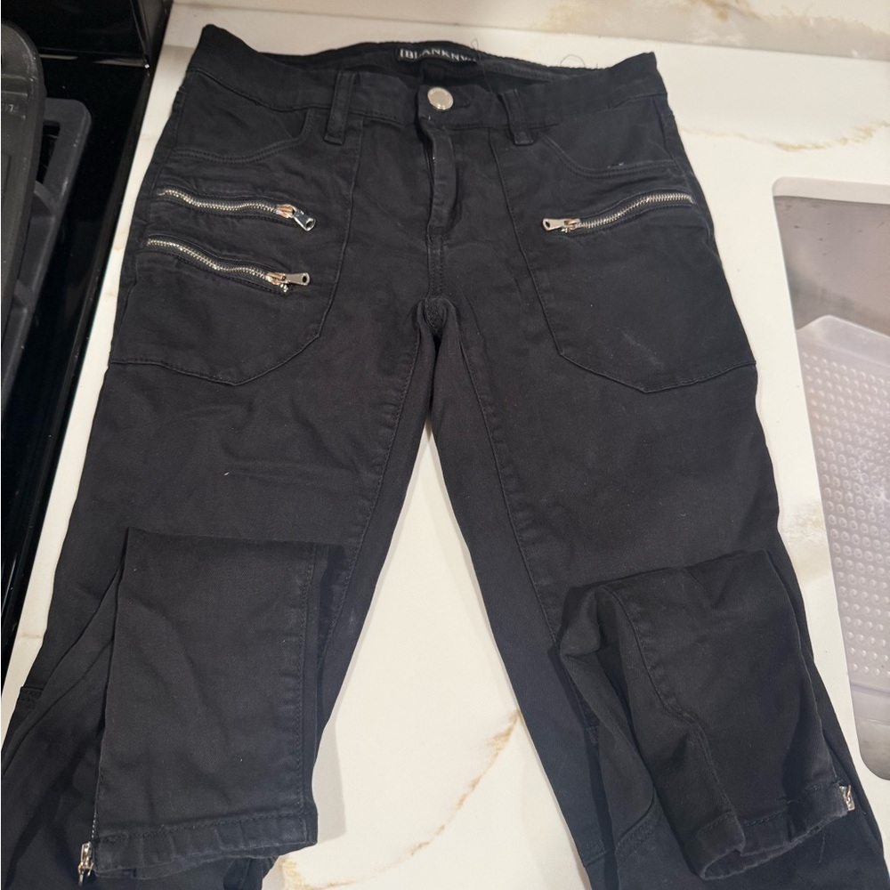 Blank NYC Black Denim Pants